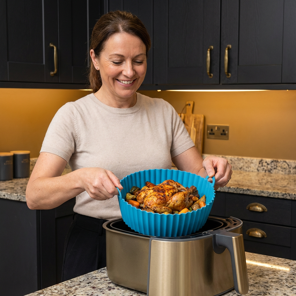 Reusable Non-Stick Silicone Mold for Air Fryer