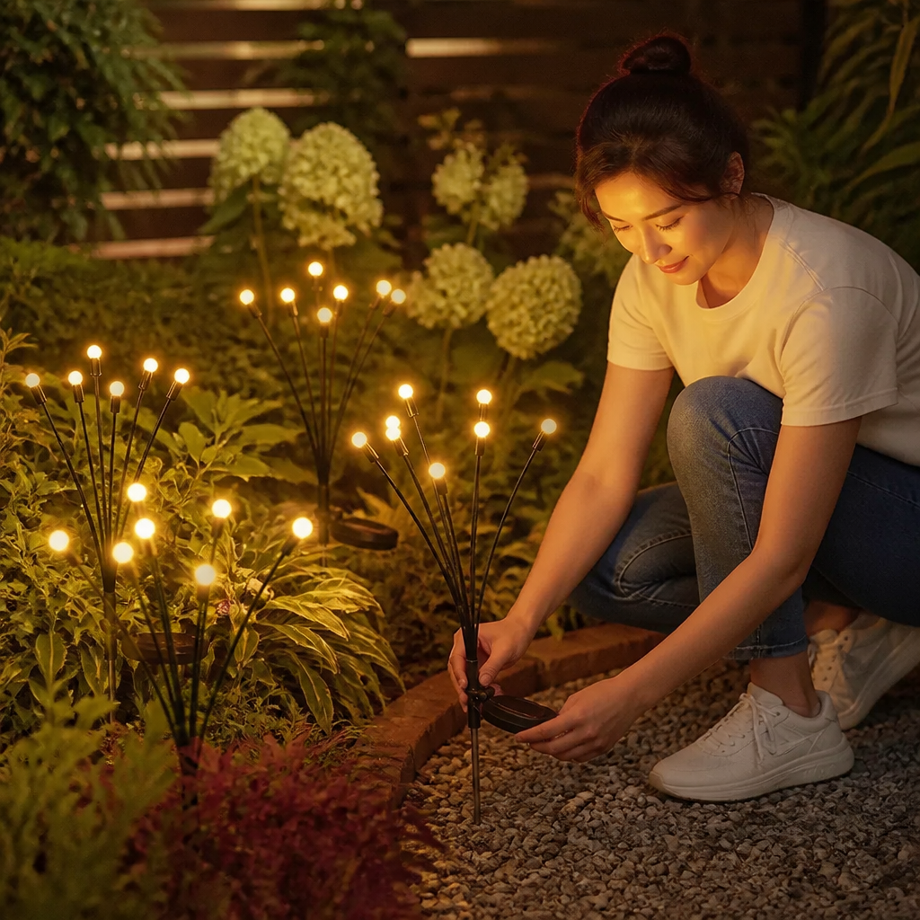 Glow Fly Solar Garden Lights