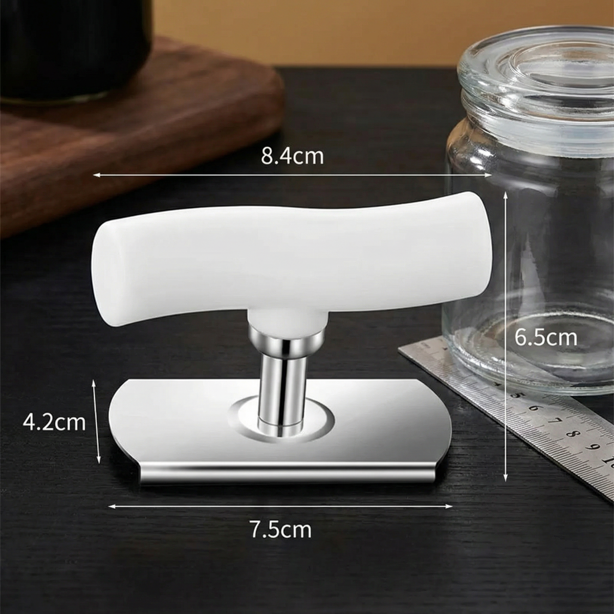 Multi-Function Stainless Steel Can & Bottle Opener – Adjustable & Rotatable
