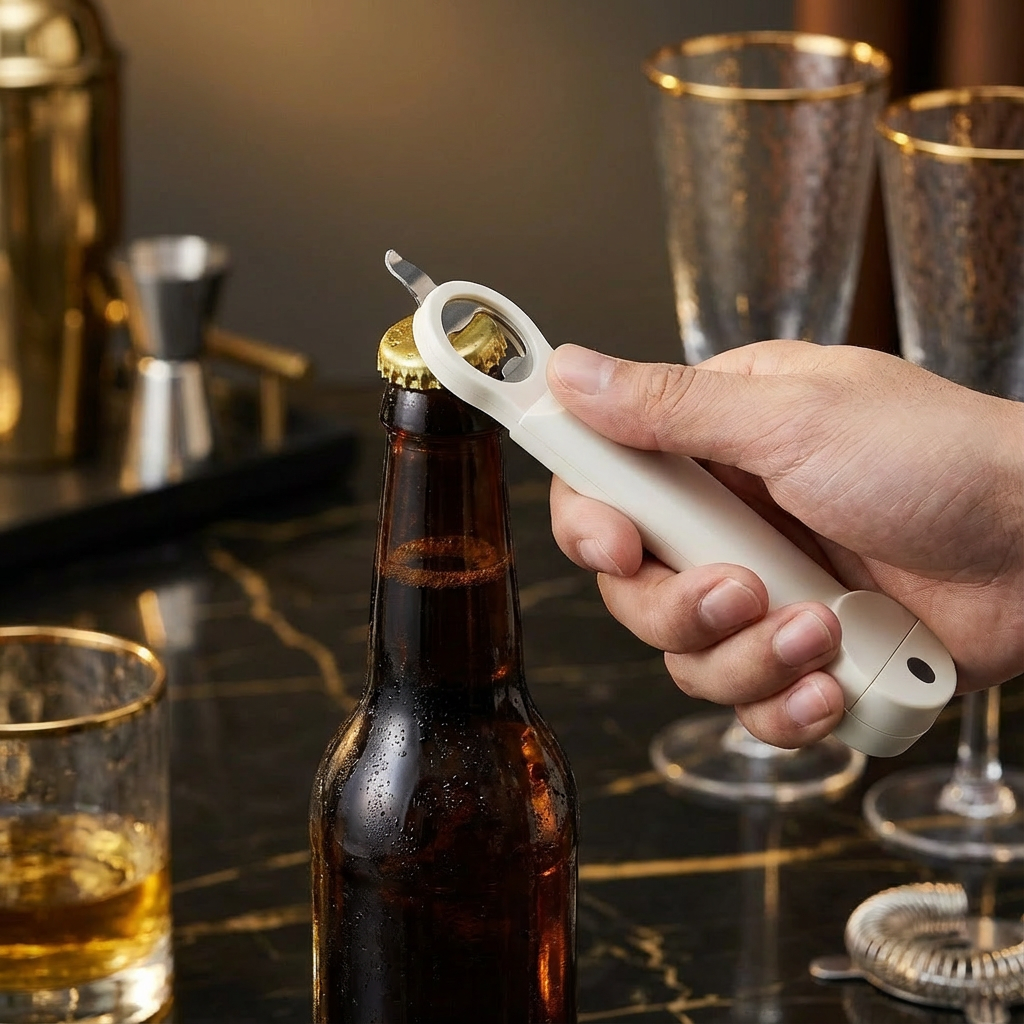 Multifunctional Stainless Steel All-in-One Opener