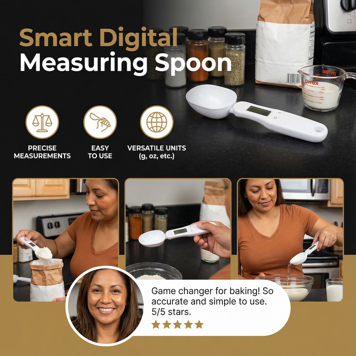 Smart Digital Measuring Spoon