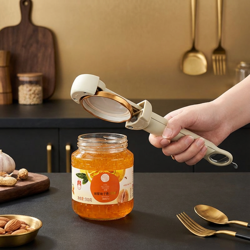 Multifunctional Stainless Steel All-in-One Opener