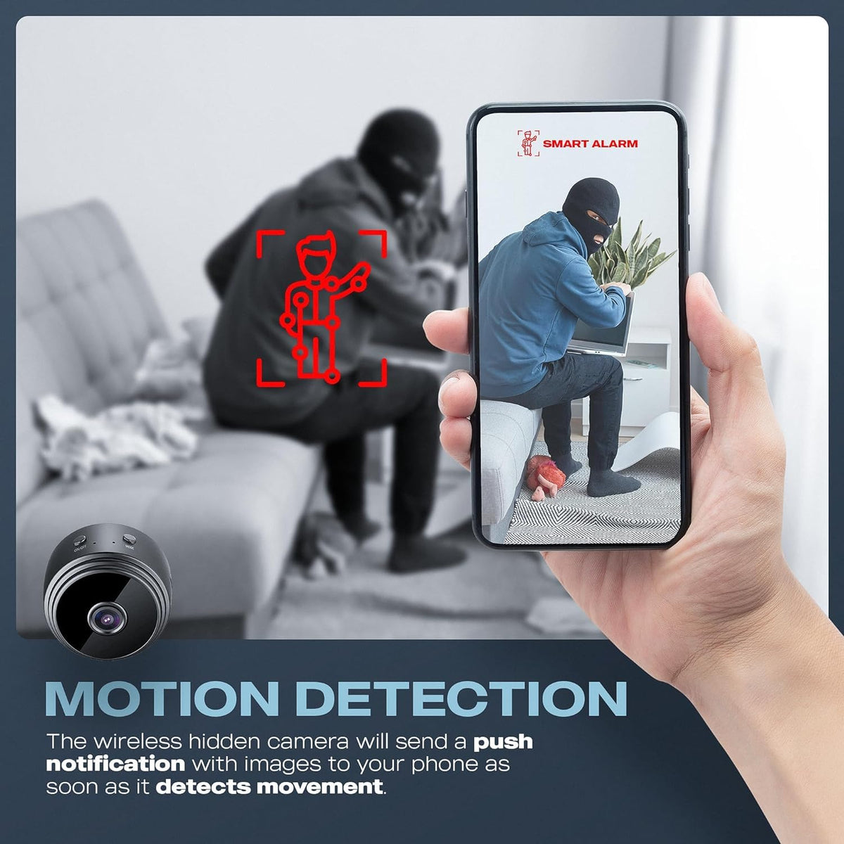 Smart Wireless Mini Camera 3x