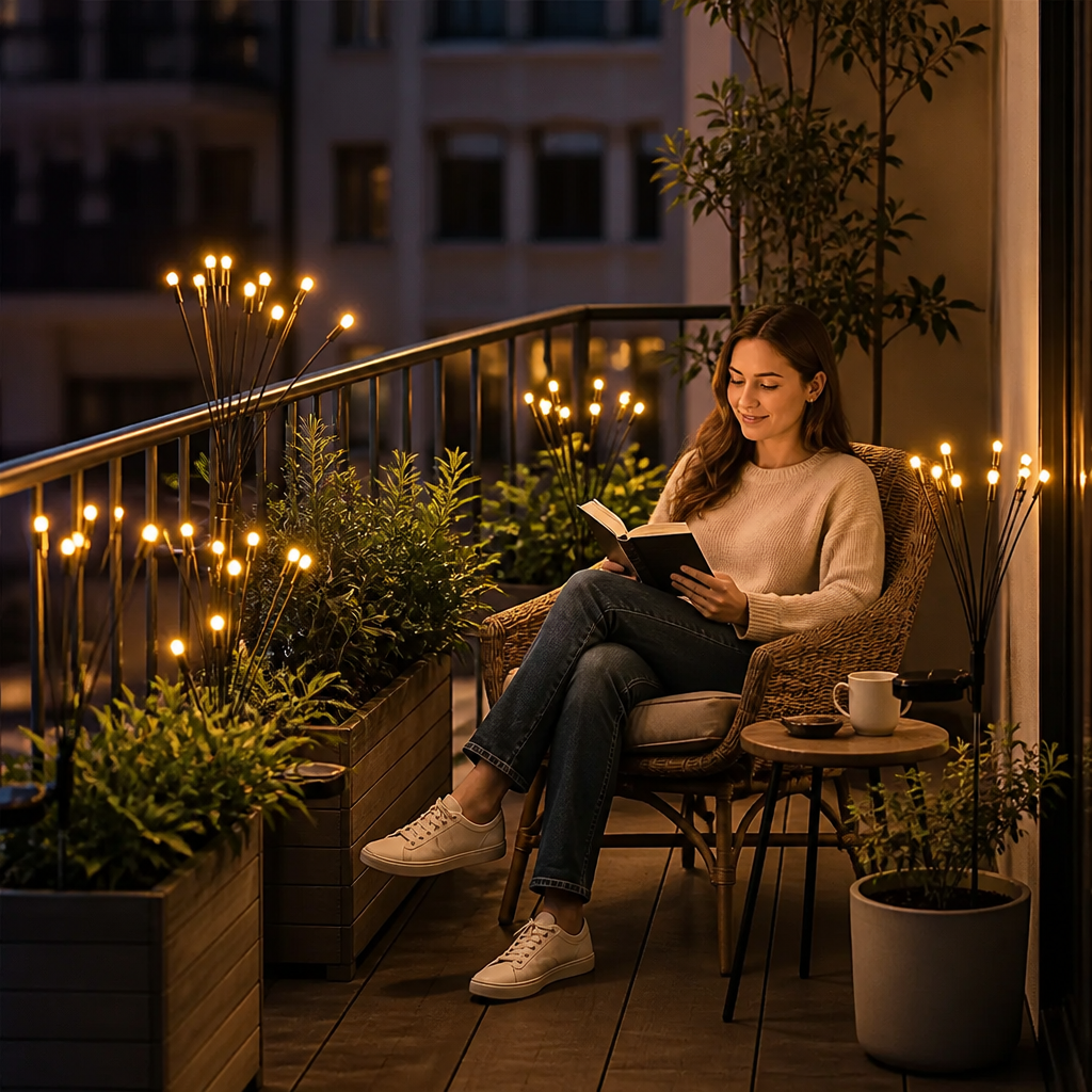 Glow Fly Solar Garden Lights
