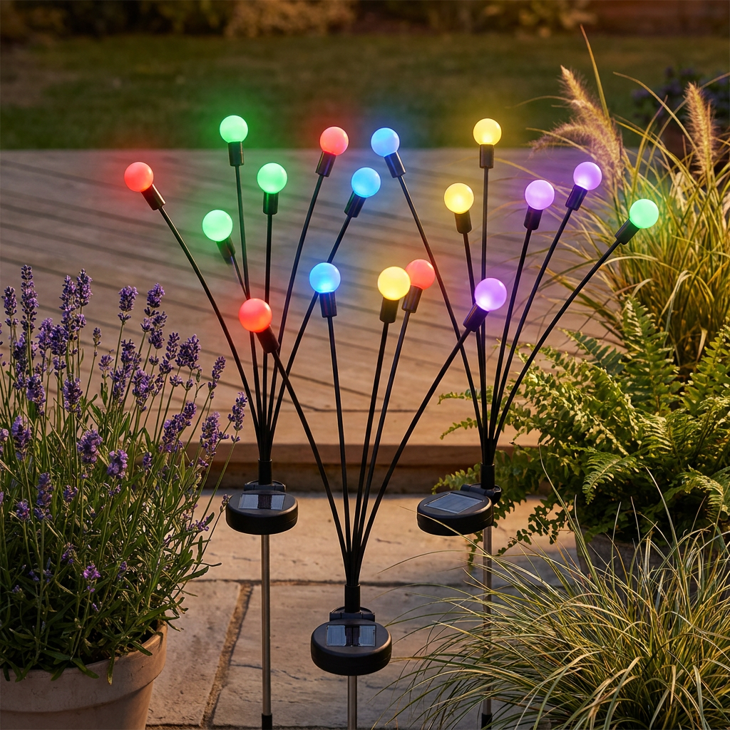 Glow Fly Solar Garden Lights