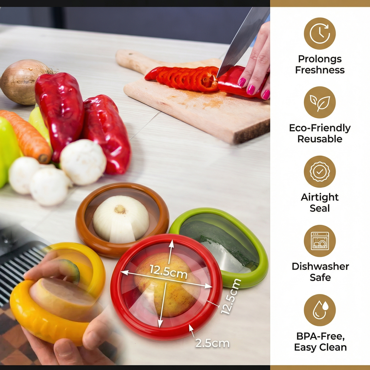 Flexi Seal Silicone Lid
